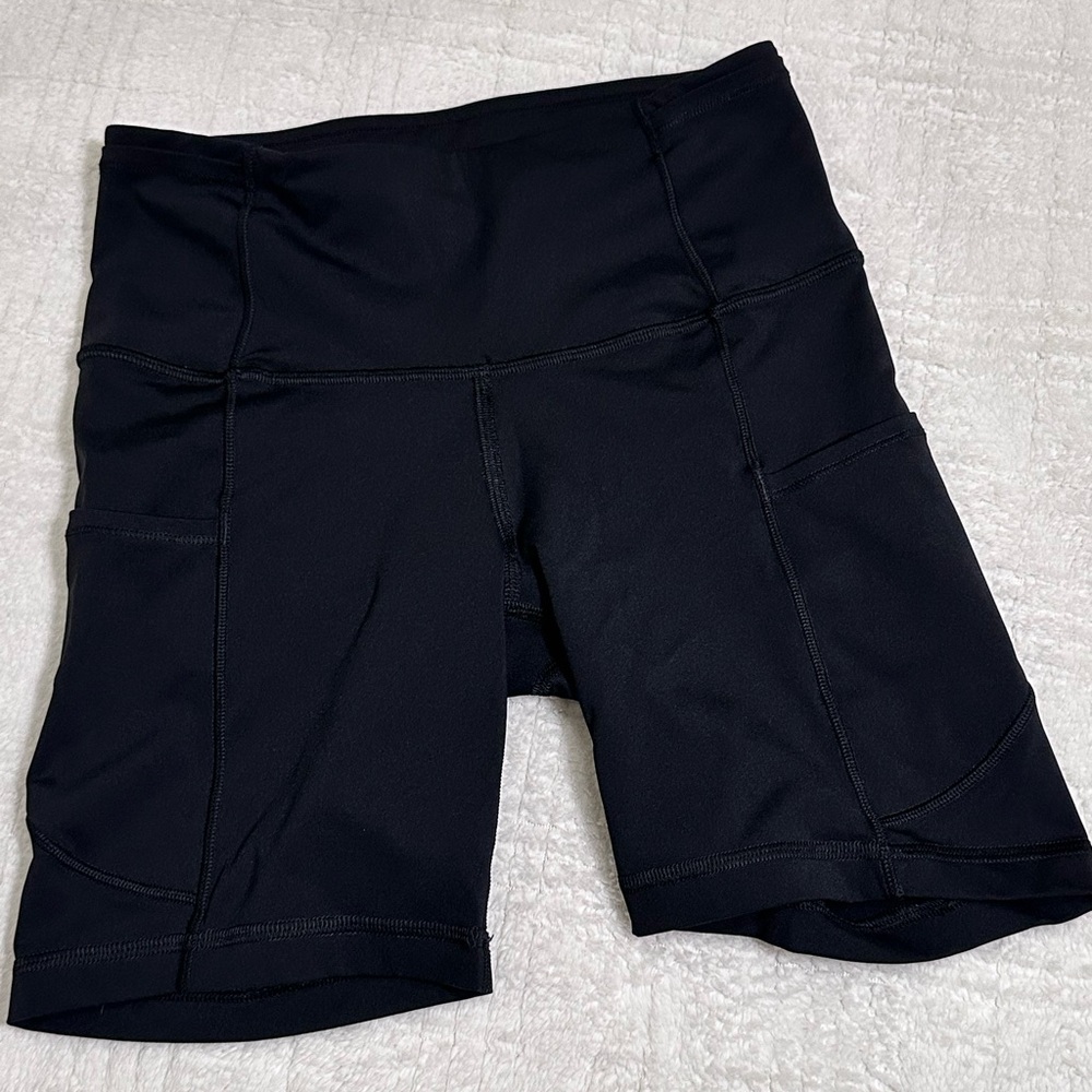 Lululemon Athletica Black Bike Shorts